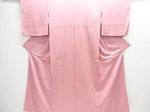 抽象木立模様小紋着物